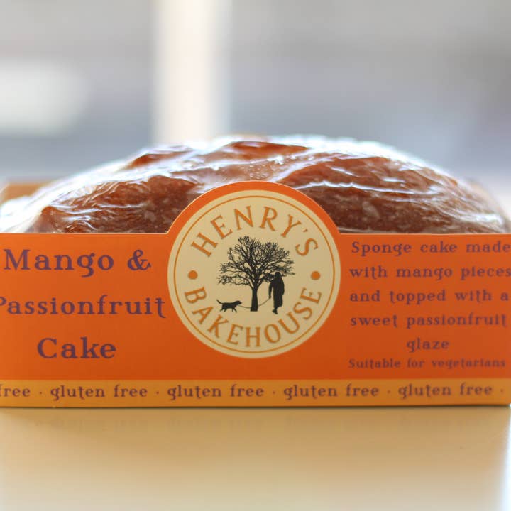 Henry's Bakehouse – wholesale Cake – Gluten Free Mango & Passionfruit Cake1