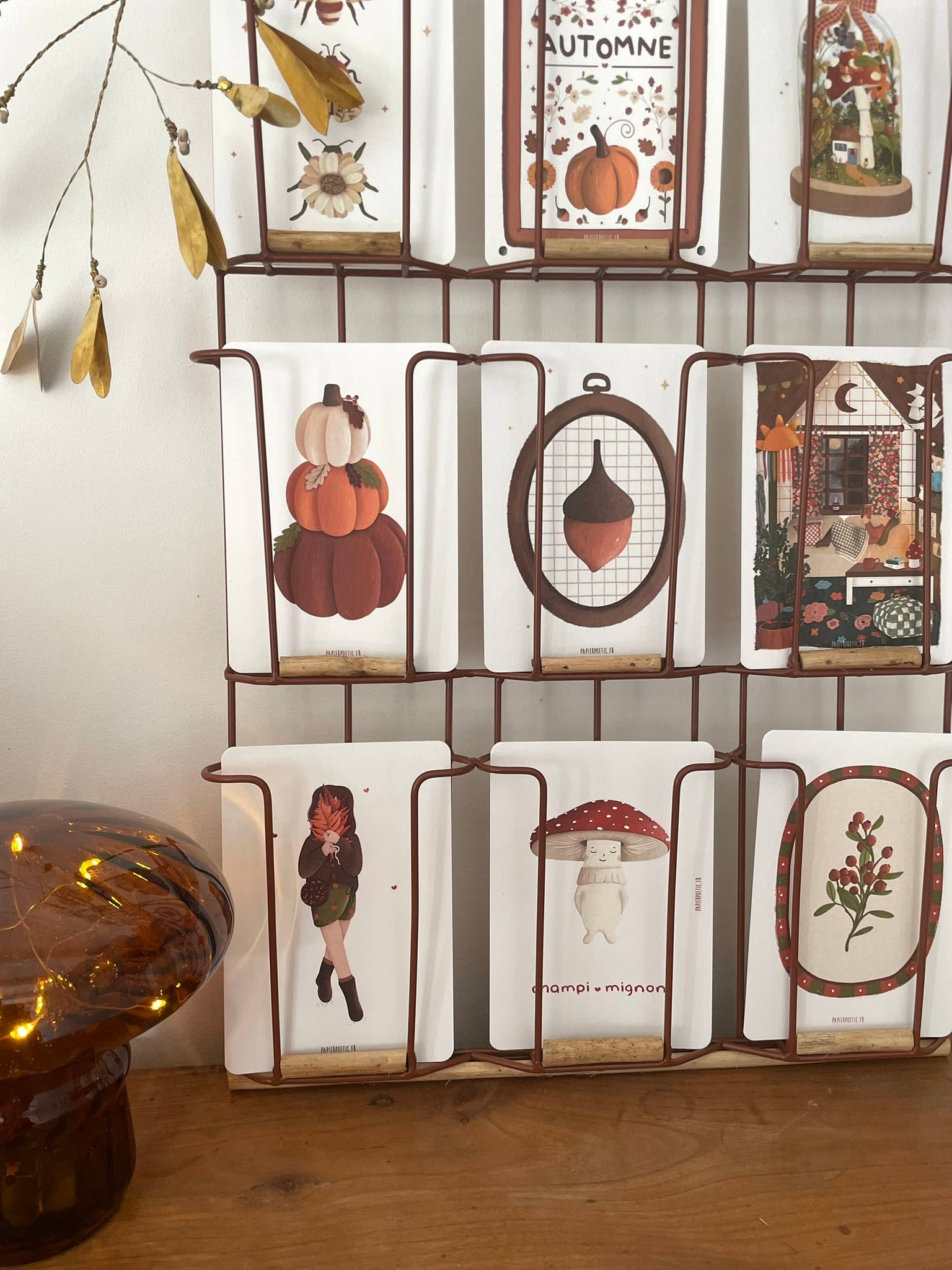 Papier Poetic - Wholesale Postcard - Postcard / Card "Autumn Room"2