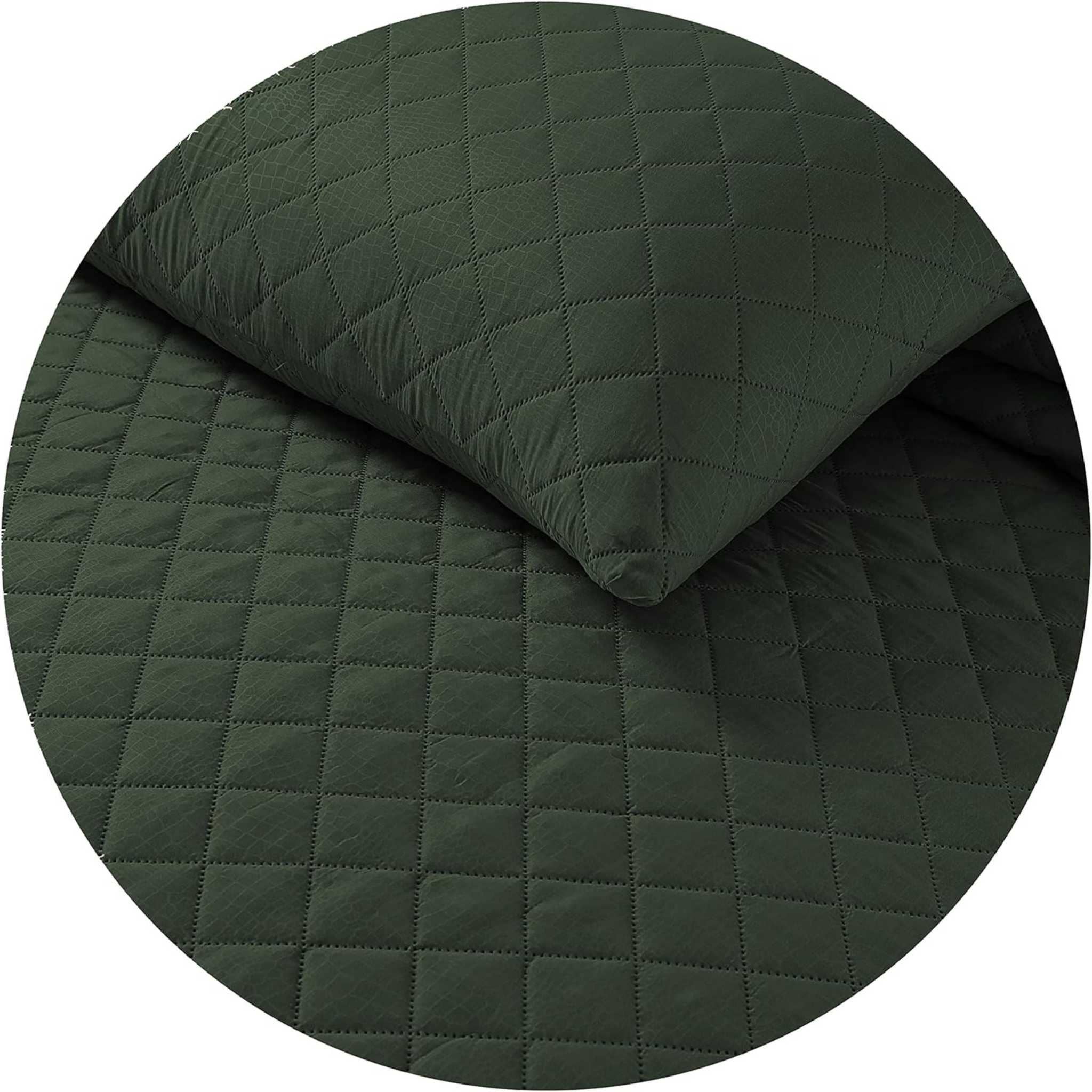 Beach Stone – wholesale Bedding set – Quilted Diamond floral pattern 3pcs comforter Set Quilted Luxury Bed Throws20