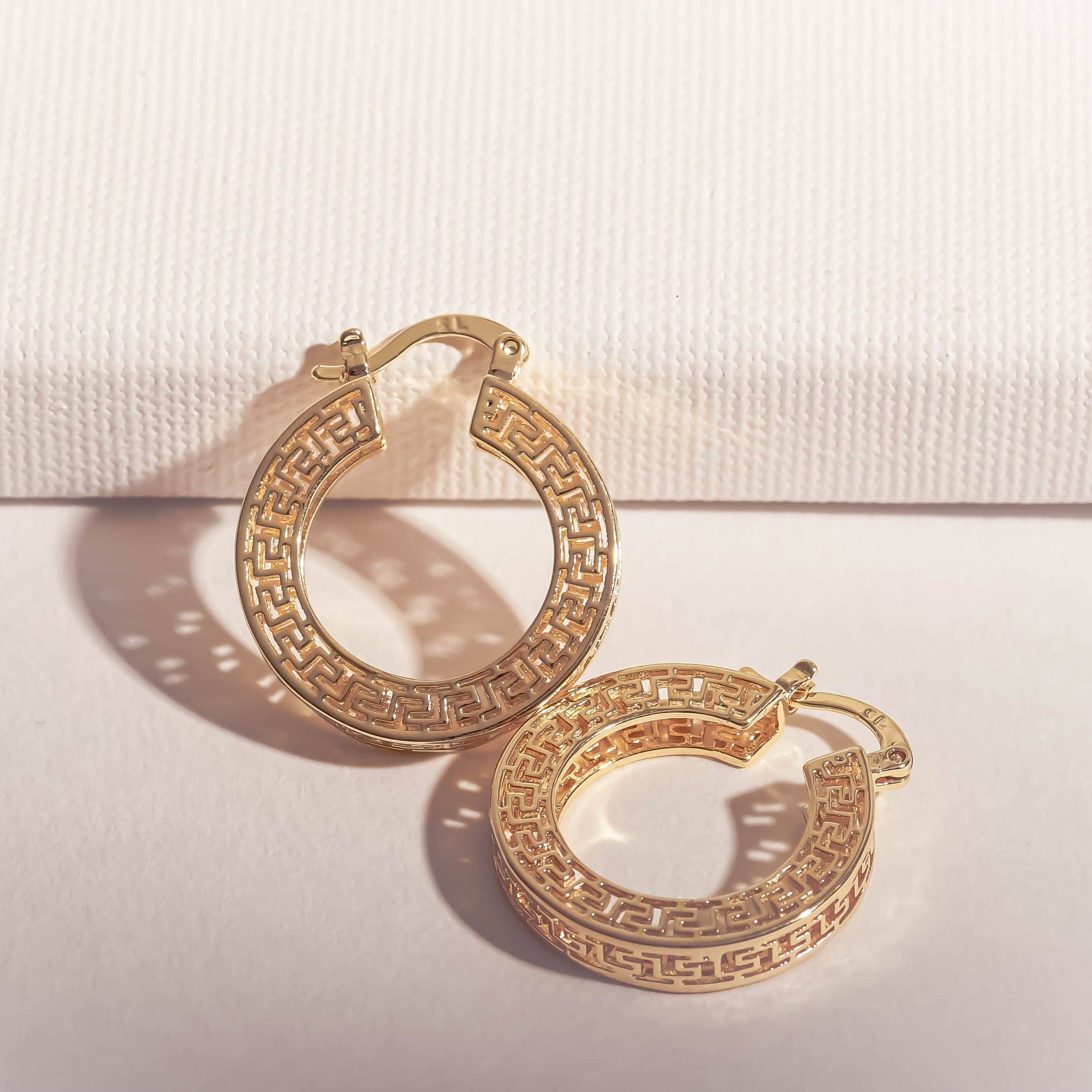The Views & Co - Wholesale Hoop Earrings - Egyptian Hoop5