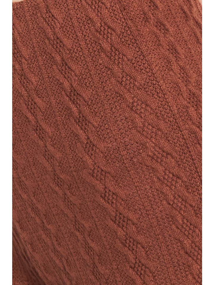 Emory Park - Wholesale Broek - Dames - KABEL GEBREIDE BROEK6