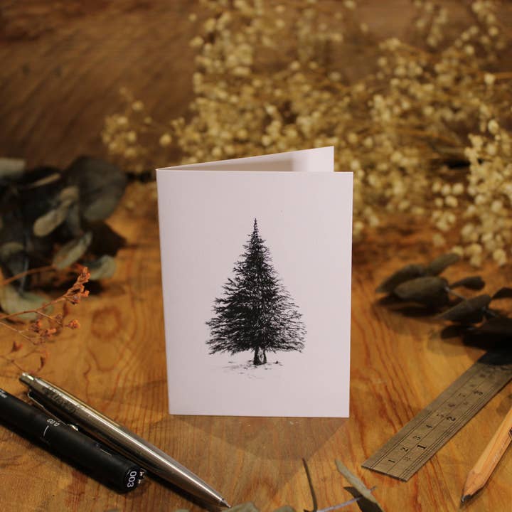 Tree Greeting Card A7 for wholesale by Studio Wotton
