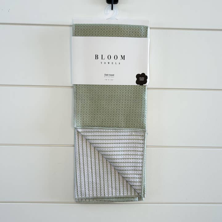 Bloom Towels - Wholesale Tea Towel - B118 Sage Mist