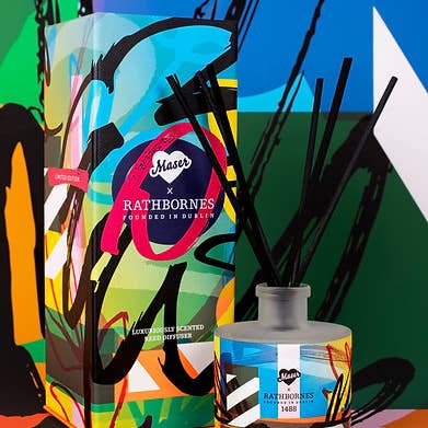Rathbornes 1488 - Wholesale Reed Diffuser - Maser X Rathbornes Scented Reed Diffuser (Smoked Plum & Leather)