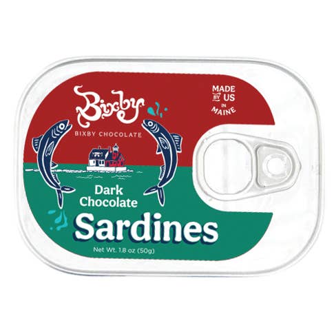 Bixby Chocolate - Wholesale Chocolate - Dark Chocolate Sardines