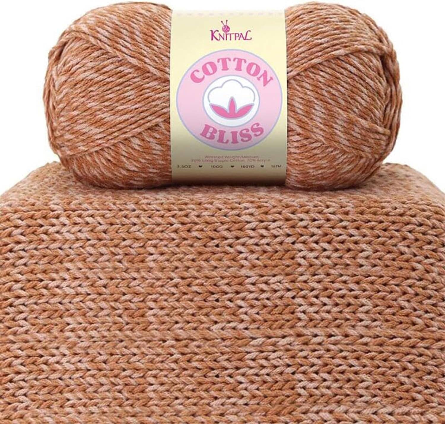 KnitPal - Wholesale Yarn - Cotton Bliss Milky Soft Yarn - #4 Worsted Weight21