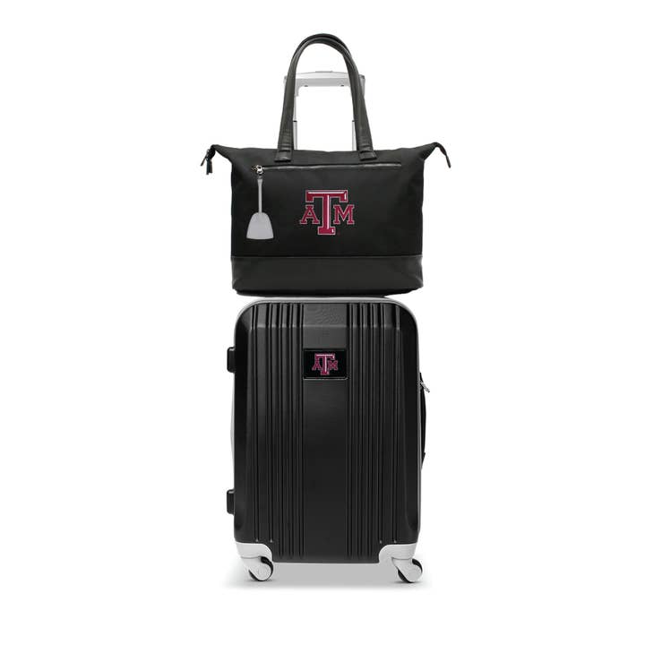 NCAA Texas A&M Aggies Premium Laptop Tote Bag and Luggage Set for wholesale by Mojo Licensing