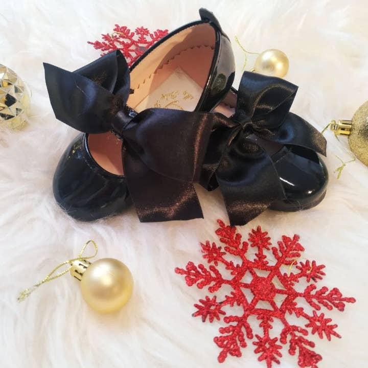My Baby By Merry - Venta al por mayor Bailarinas/mocasines - Niños - Zapatos Mimi Black Matte