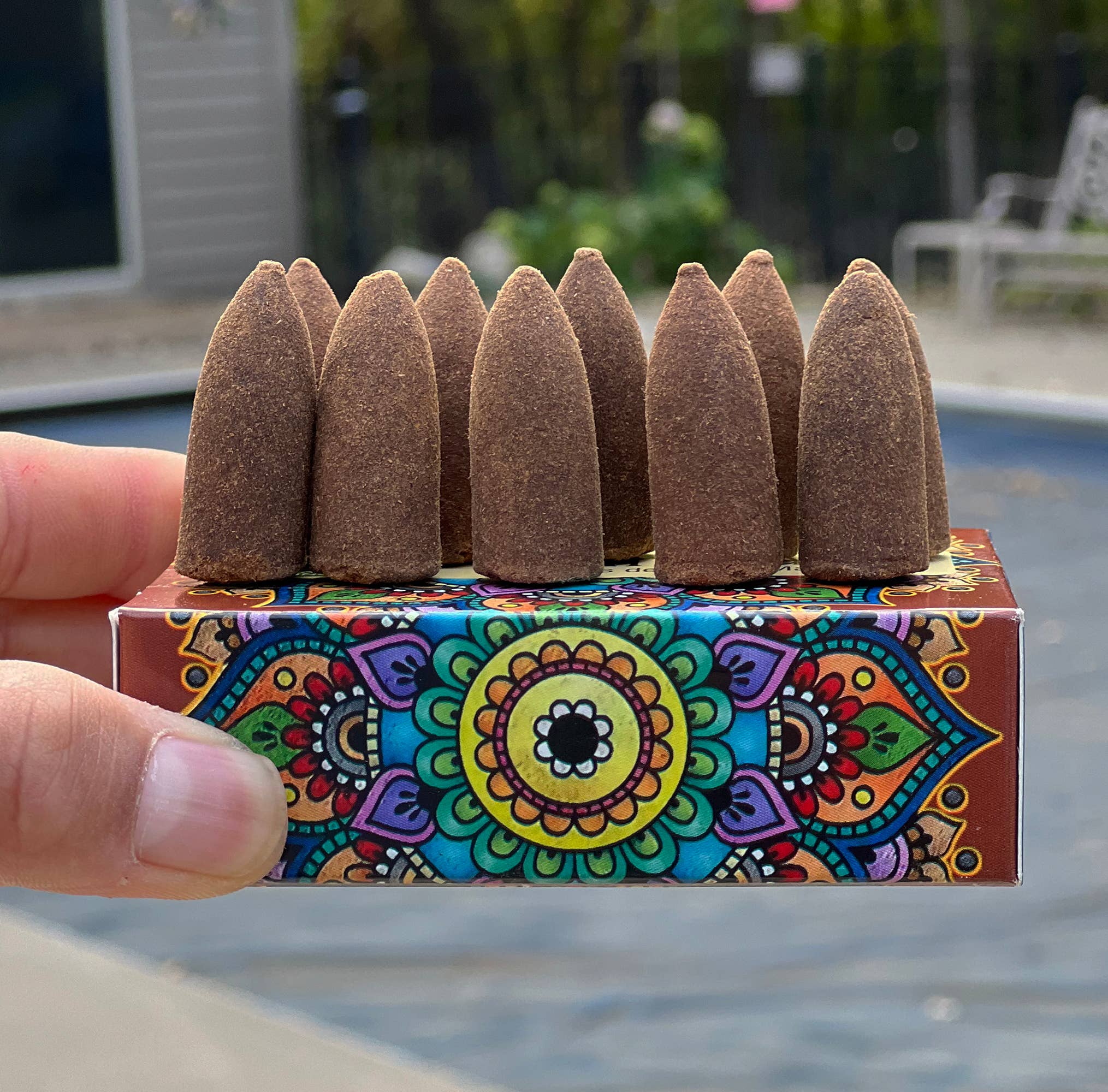 Lungta Imports - Wholesale Incense - Namaste India 6 Fragrances 60 pcs Backflow Cone Incense3
