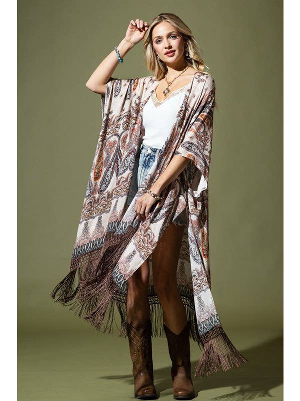 Moroccan Kimono for wholesale on Faire10