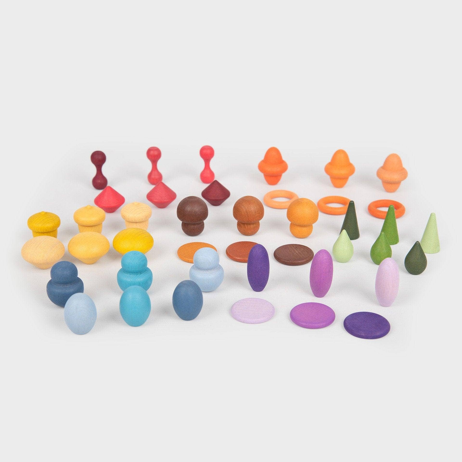 Commotion (Europe) BV – Großhandel Holzspielzeug – Kinder – Wooden Treasures Probier-Set – 42-teilig2