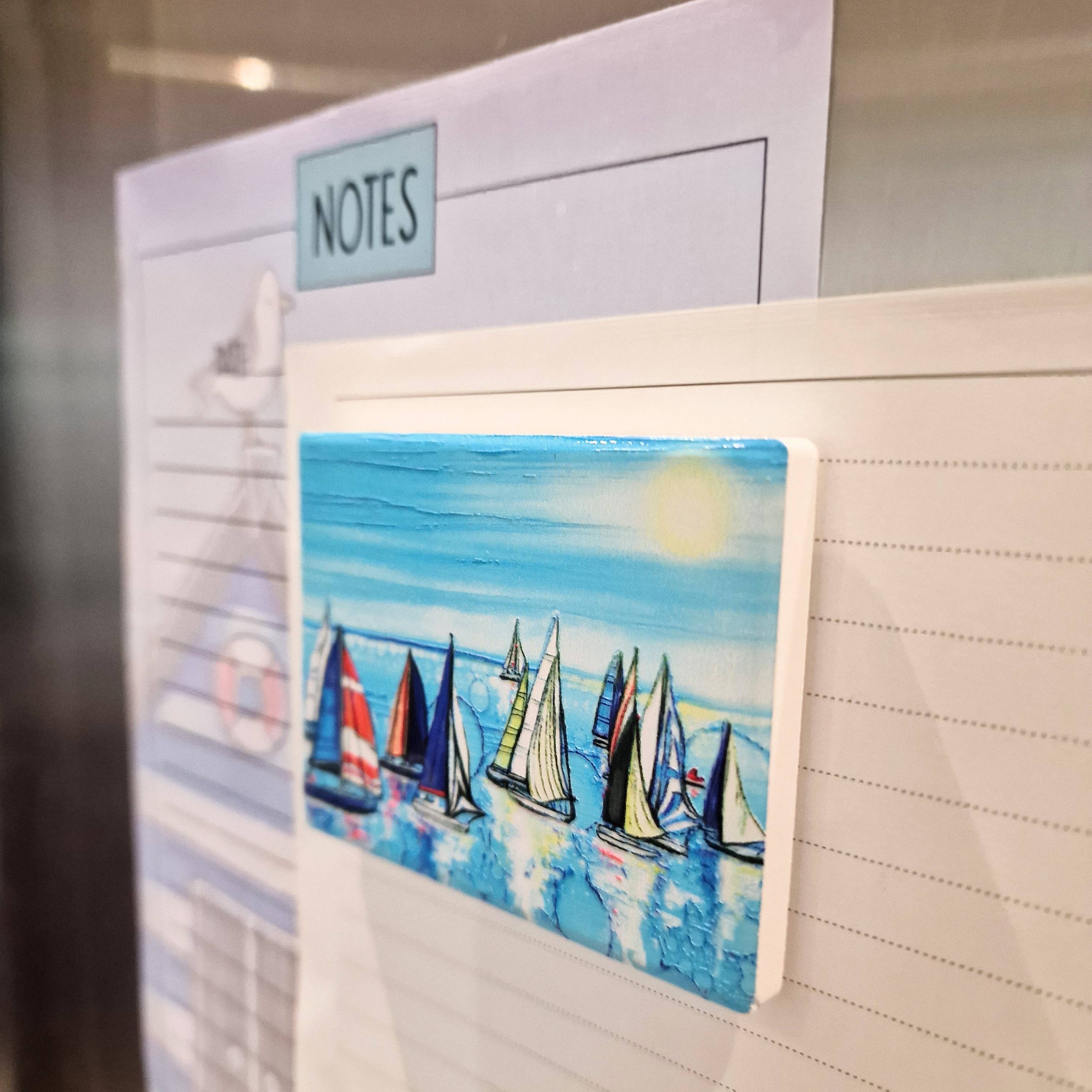 By Jo Crafts - Wholesale Magnet - 83-MG Nautical Regatta Magnet 4