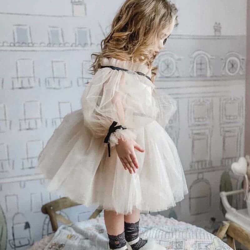 Petite Maison Kids - Wholesale Dress - Kids - Coco-Caramel Tulle Dress28