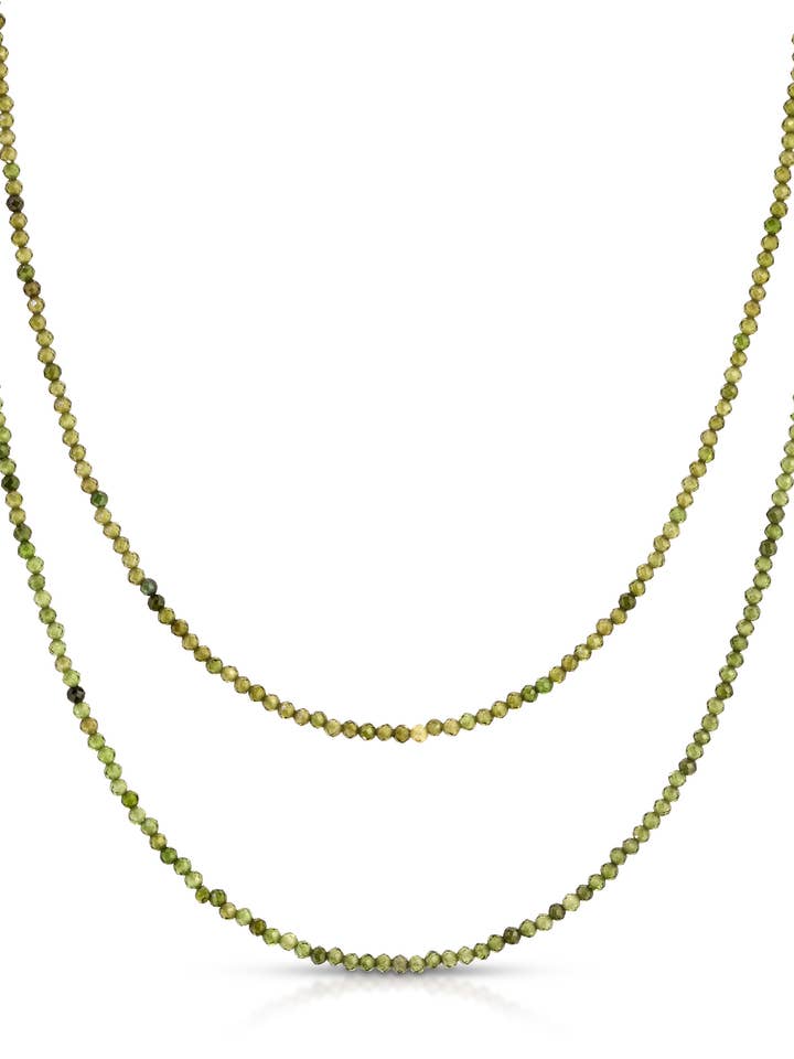 Ancient Zircon Gemstone Necklace for wholesale by Ann St. John Jewelry