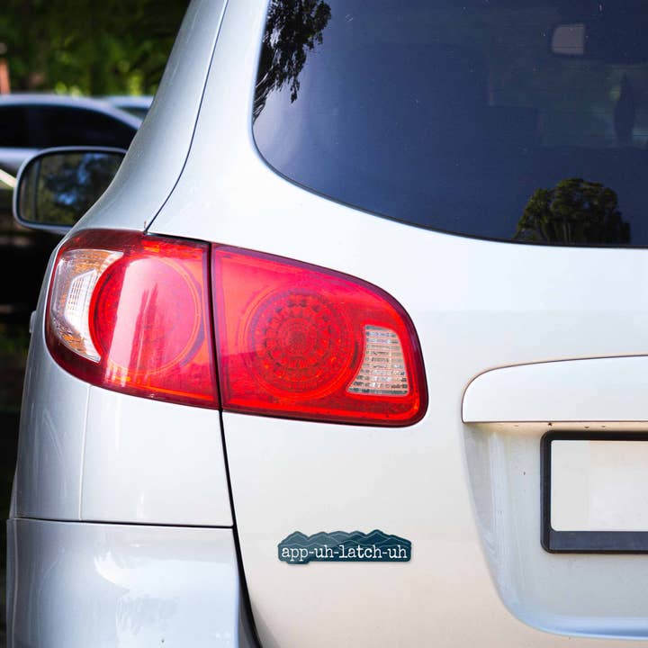 Sentinel Supply - Wholesale Magnet - App Uh Latch Uh Car Magnet - Funny Appalachia Fridge Magnet2