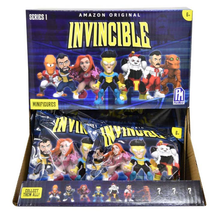 Deluxe Import Trading - Wholesale Activity Pad - Kids & Baby - Invincible Blind Figure In Display