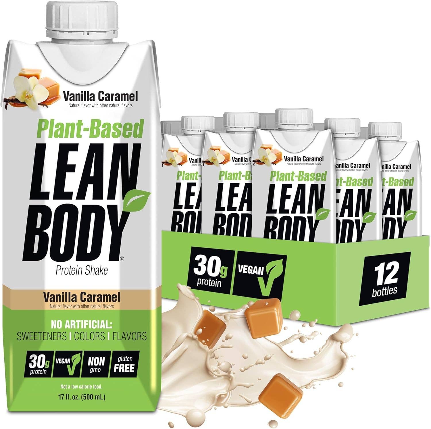 L&F Universal Goods – Proteína/Superalimento em pó por atacado – BATIDO PROTEICO LEAN BODY 40G 12/17OZ BASEADO EM PLANTAS BAUNILHA CRML0