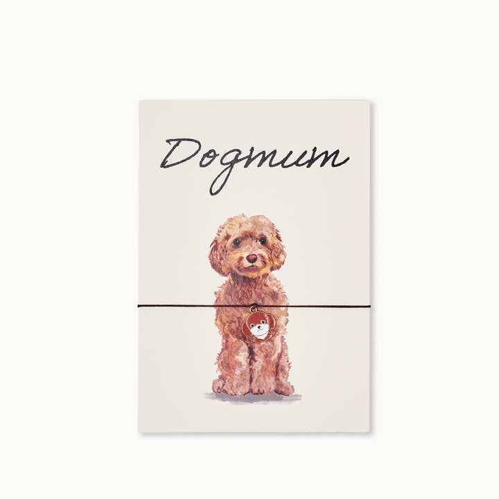 Armband-Karte: Dogmum Cockapoo for wholesale by by Vivi.