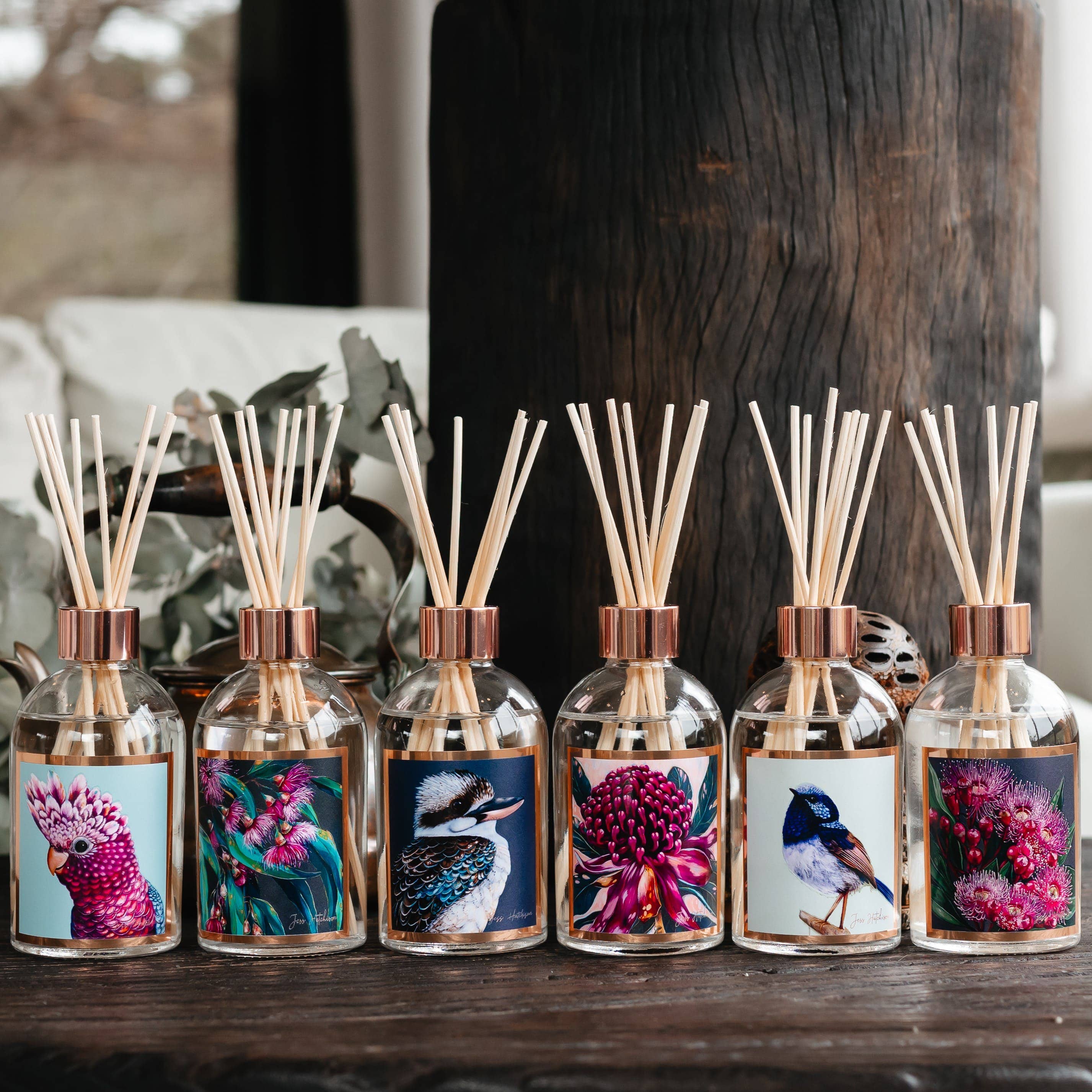 Aroma Pot - Wholesale Reed diffuser - Australian artist reed diffuser | lemon myrtle | 200ml7