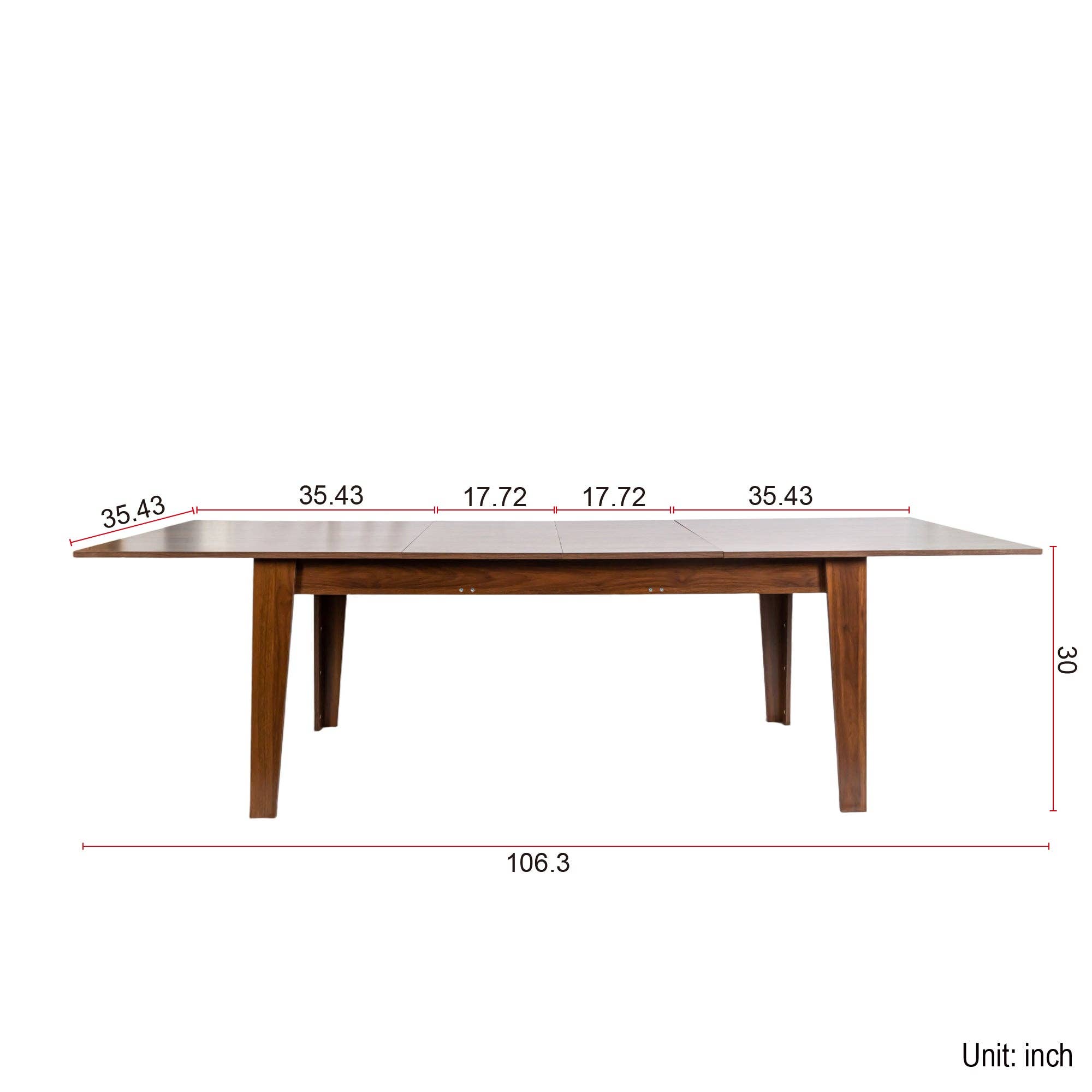 HOMYCASA DESIGN INC - Wholesale Side Table - Dining Table , 106.3 in  Large Extendable Kitchen Table8