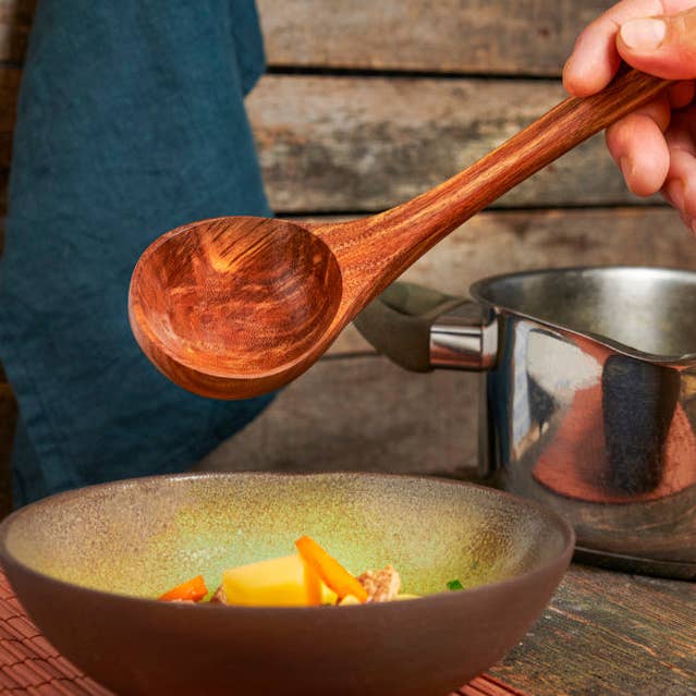 Woodenhouse - Wholesale Ladle - Wooden Ladle 12.4"1