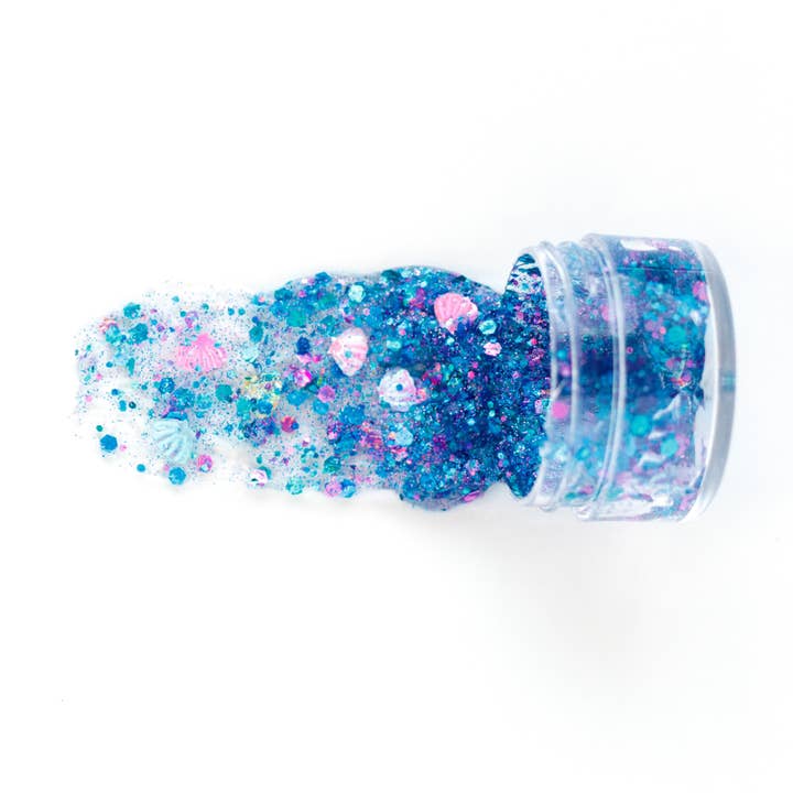 Gussy Up Bow Co - Wholesale Hair glitter - Mermaid Hair Glitter2