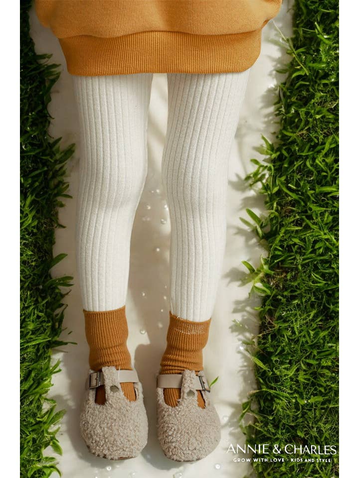 Annie & Charles - Wholesale Fashion Leggings - Kids - Annie & Charles® knitted rib leggings made from organic cotton5