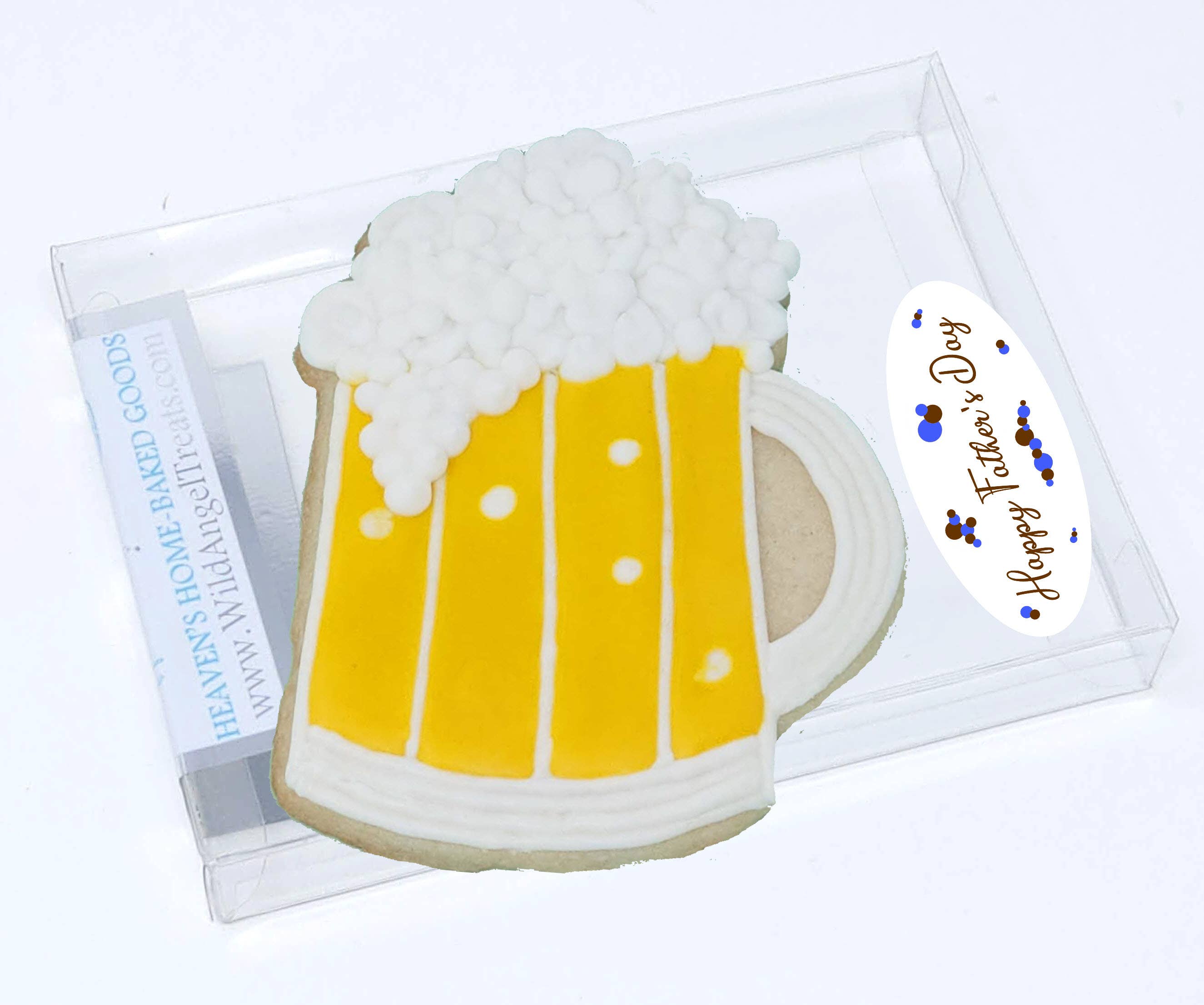 Wild Angel Treats, LLC - Vendita all'ingrosso Biscotti - Boccale da birra Royal Icing Cookies2