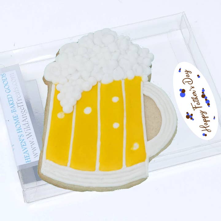Wild Angel Treats, LLC - Vendita all'ingrosso Biscotti - Boccale da birra Royal Icing Cookies2