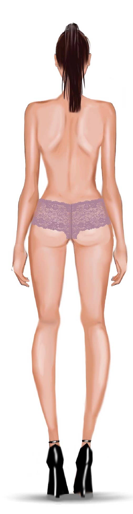 House of Desire – Engroshandel Undertøj - Dame – CAITLIN BLOMSTRET BLONDE CHEEKY84