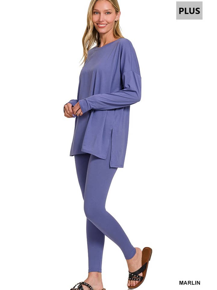 42POPS - Vente Ensemble de vêtements d'intérieur – femme - ".._ Ensemble de détente en microfibre Plus8