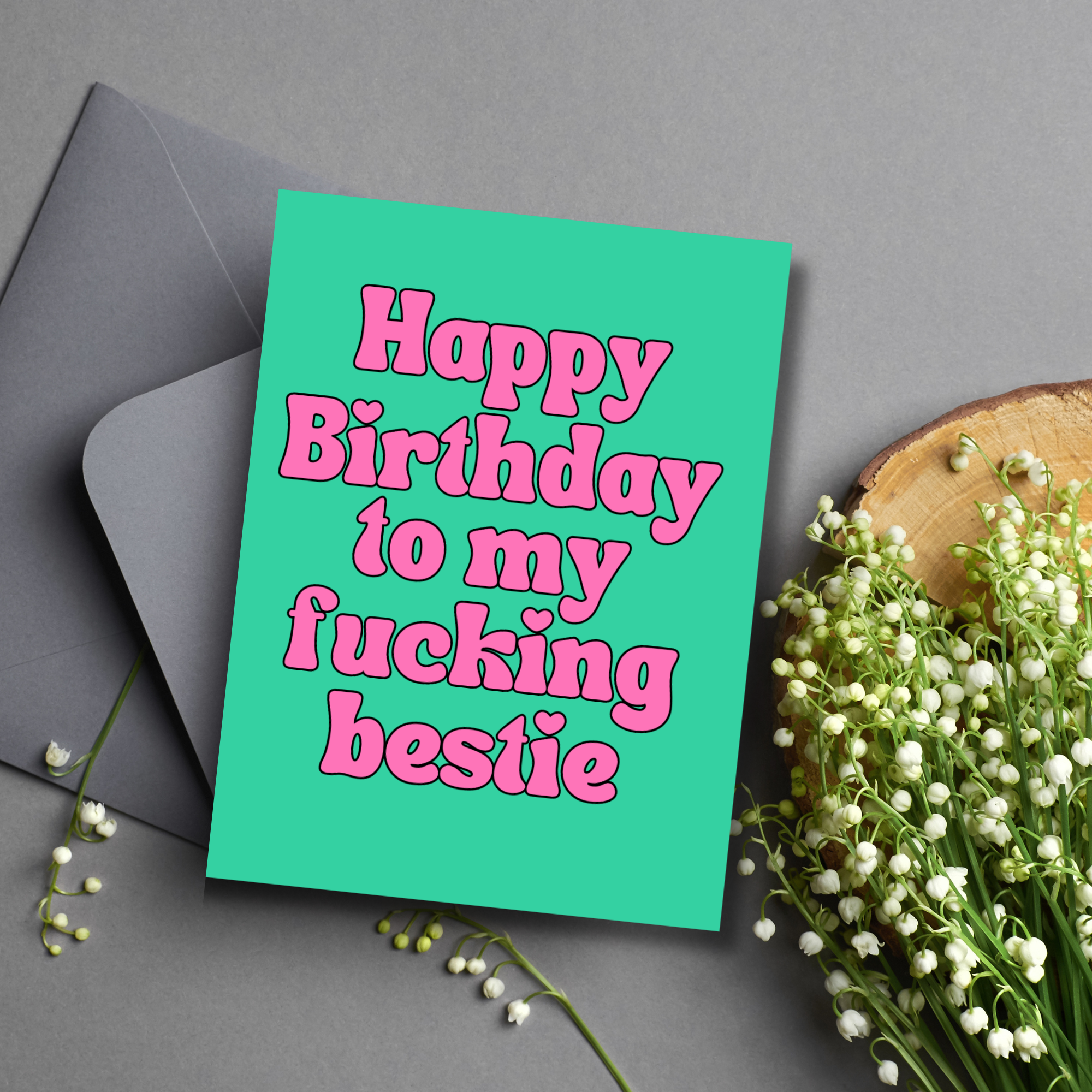 As Told By Ellie - Vente Cartes d'anniversaire - Joyeux anniversaire meilleur(e) ami(e) cadeaux drôle impertinent mignon1