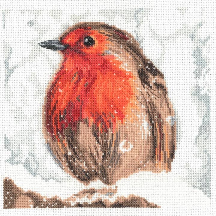 My Cross Stitch — Martha Bowyer Kreuzstich-Set — Robin für den Großhandel von Creative World of Crafts