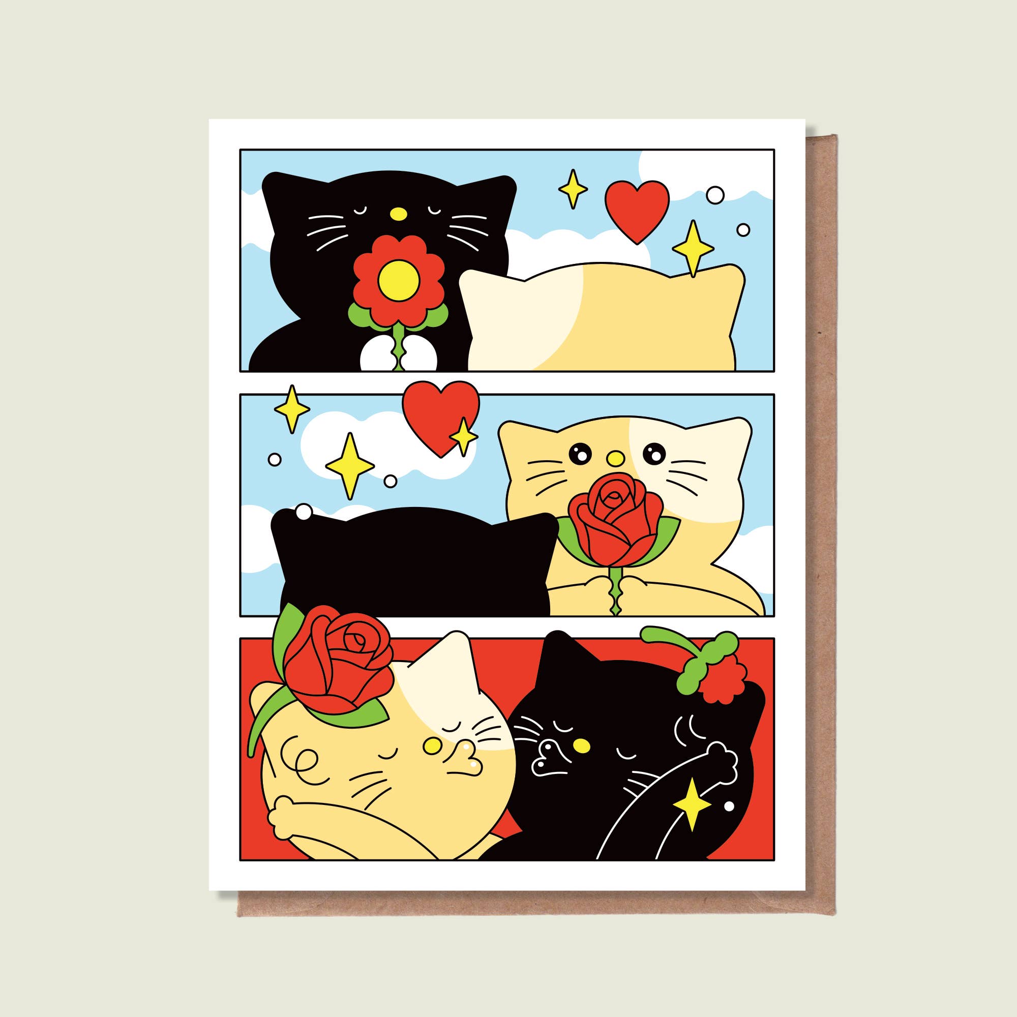 Épée Lapin Studio - Wholesale Valentine's Day Card - I Got You A Flower Greeting Card