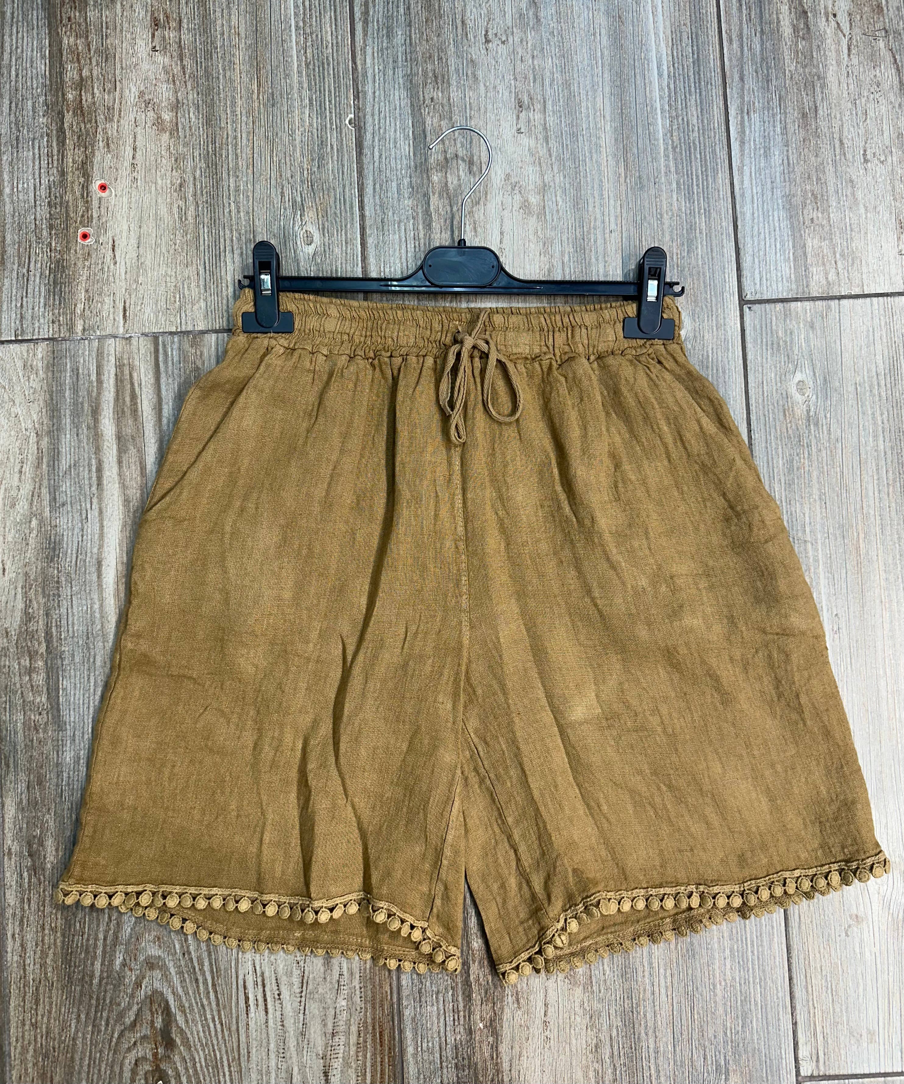 LÉA & LUC - Venta al por mayor Pantalones cortos - Mujer - Bermudas de lino 100% para mujer REF. 857516