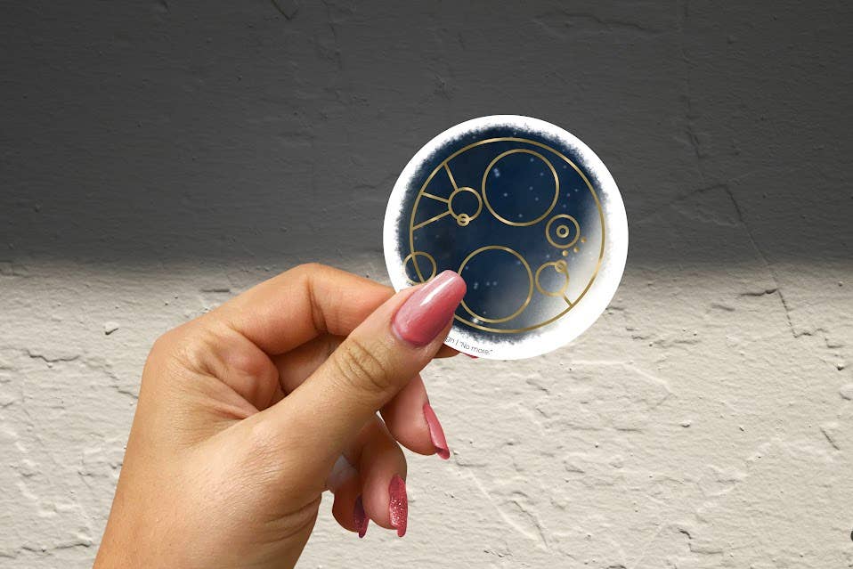 Fandemonium Design - Wholesale Sticker - War Doctor "No More" Catchphrase Sticker