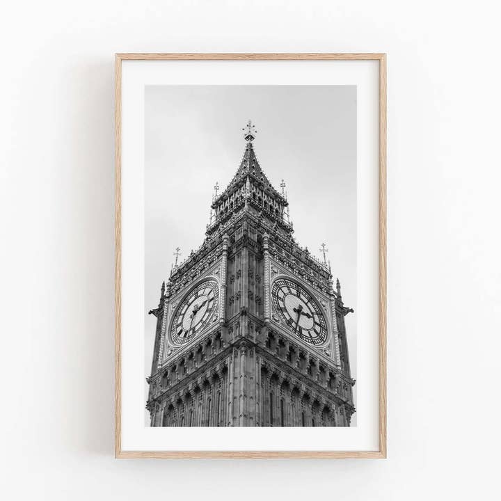 Big Ben Black and White for wholesale by Annie Ambience