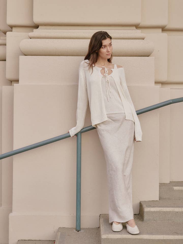 The Andie Skirt | Linen Maxi Skirt for wholesale by MOD REF