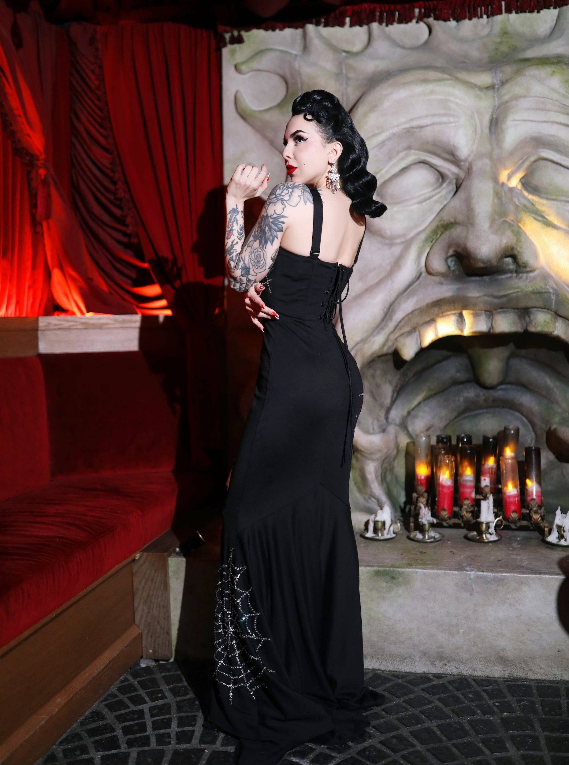 Elle Rebel - Wholesale Gown - Women's - Glamour Ghoul Gown14
