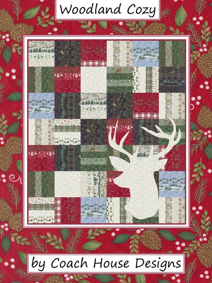 Trapunta modello Woodland Cozy per la vendita all'ingrosso da parte di Coach House Designs