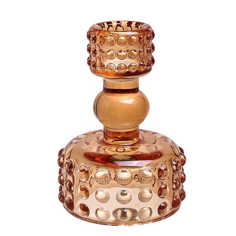 IVORE.GROUP (We cover All Import duty) - Vendita all'ingrosso Portacandele - Portacandele in vetro a bolle minimalista nordico – Accento per la casa0