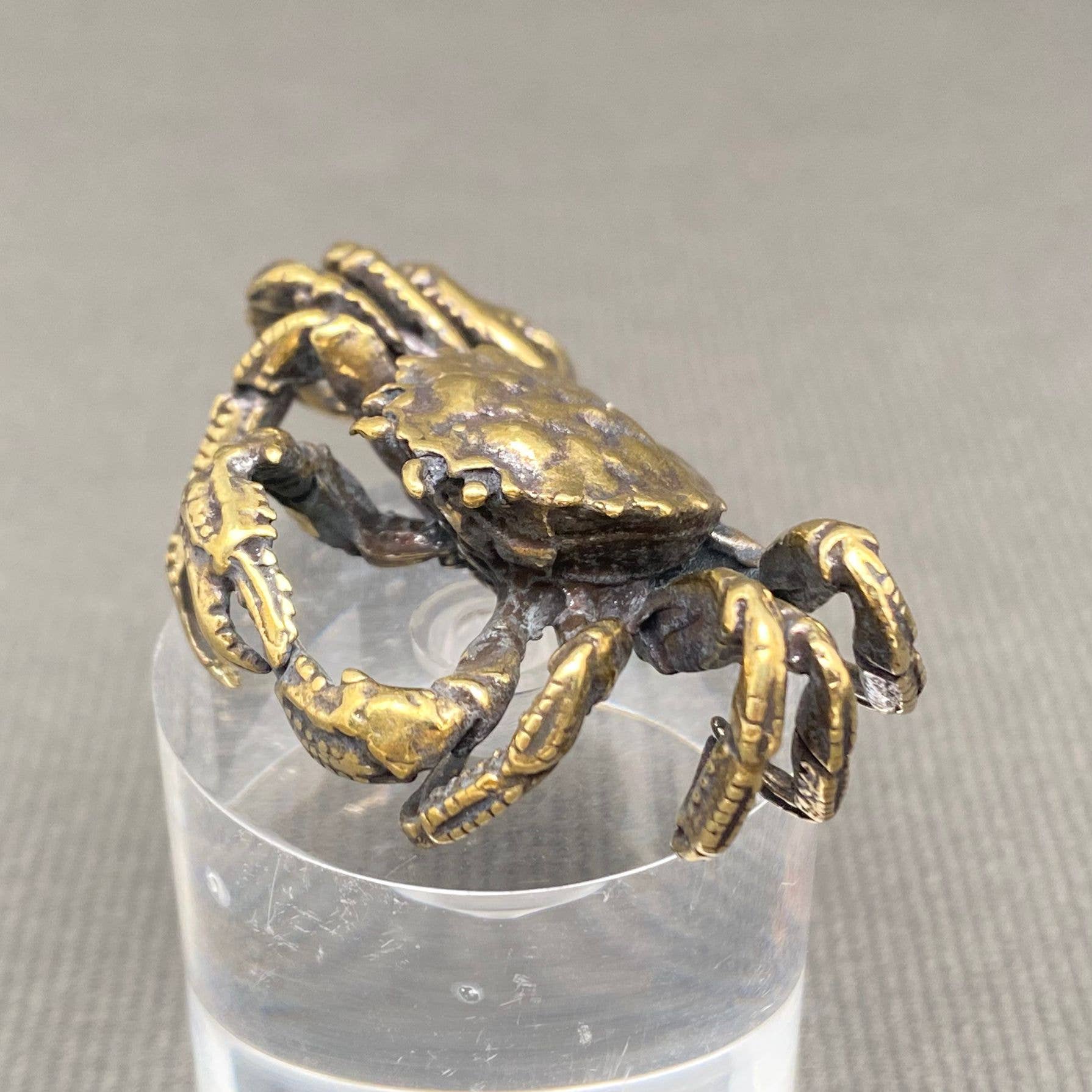 Mio Queena - Wholesale Decorative Figurine - Brass Hairy Crab Crafts Desktop Ornaments Decoration4