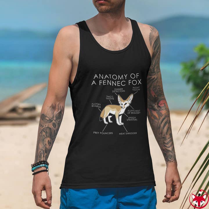 Fennec Natural - Débardeur pour la vente par Artworktee