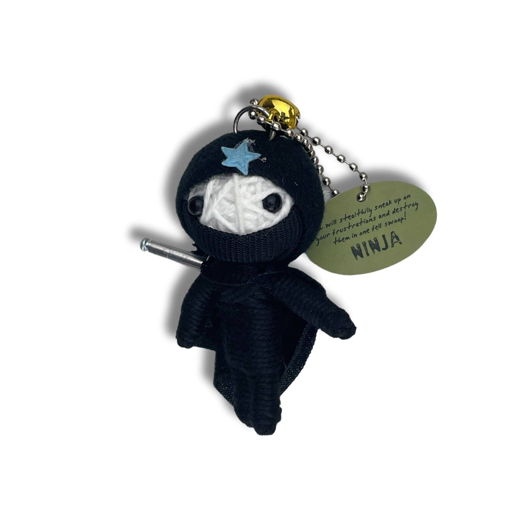 The H&H Group - Wholesale Keychain - Unisex - Ninja - Watchover Voodoo Dolls - Keychain2