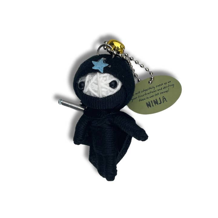 The H&H Group - Wholesale Keychain - Unisex - Ninja - Watchover Voodoo Dolls - Keychain2