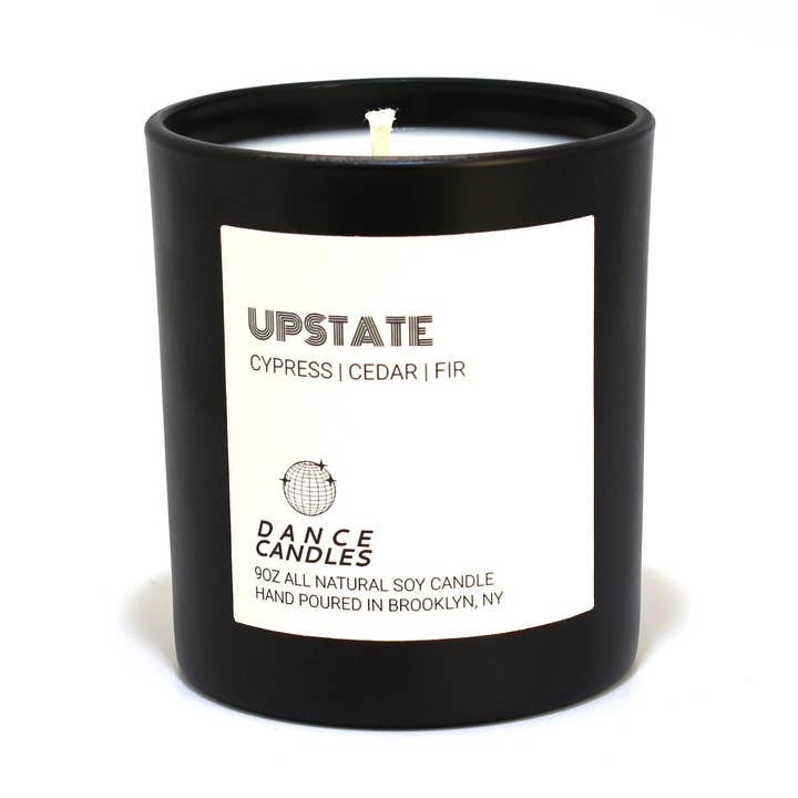 Upstate Soy Candles | Cypress + Cedar + Fir Candle | Scented Candles | Organic Candle | Soy Candles Handmade | Essential Oils for wholesale by Dance Candles