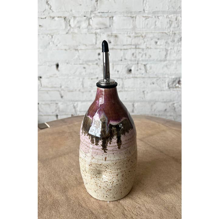 Gina DeSantis Ceramics - Wholesale Oil/Vinegar Dispenser - Oil Cruets6