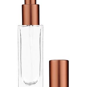 Best Bottles - Wholesale Spray Bottle - Sleek Clear Glass Bottle with Sprayer- 30ml(Multiple Colors)