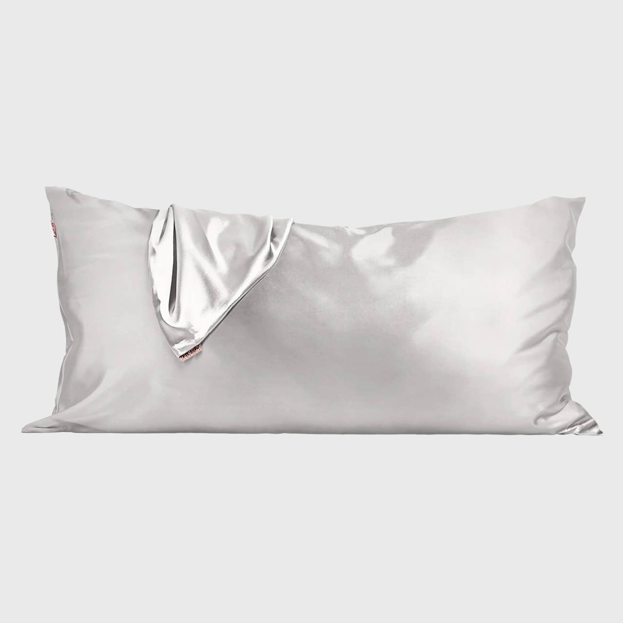 KITSCH - Wholesale Silk/Microfiber Haircare - Satin Pillowcase King - Silver2
