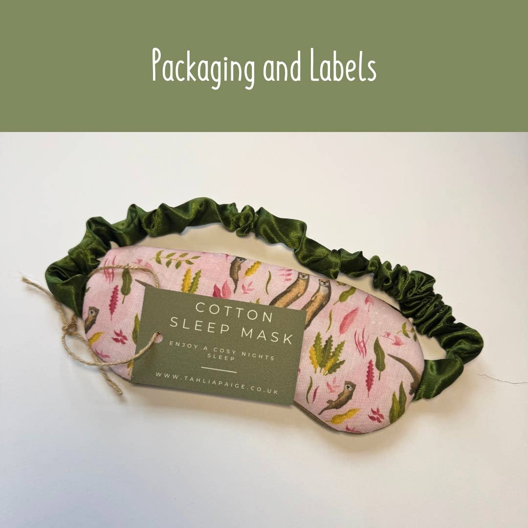 Tahlia Paige – wholesale Sleep/eye mask – Otter Sleep Mask3
